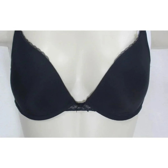 30DD b.tempt'd by Wacoal 958203 b.captivating Push Up Underwire Bra Black NWT - Picture 2 of 5